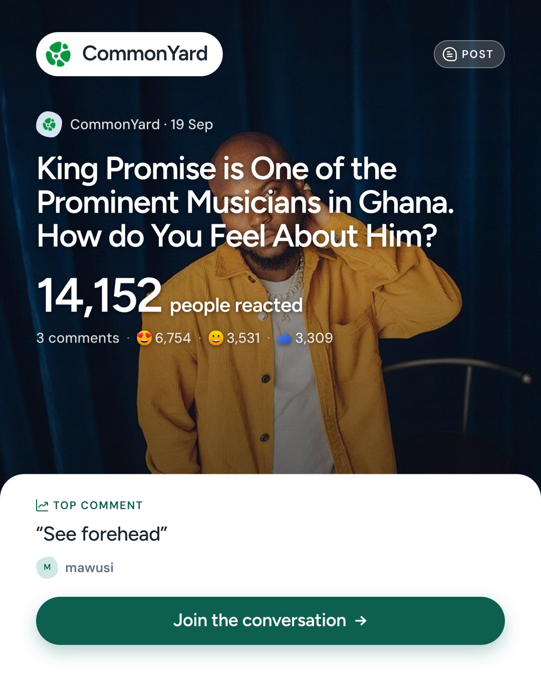 King Promise is One of the Prominent Musicians in Ghana. How do You...