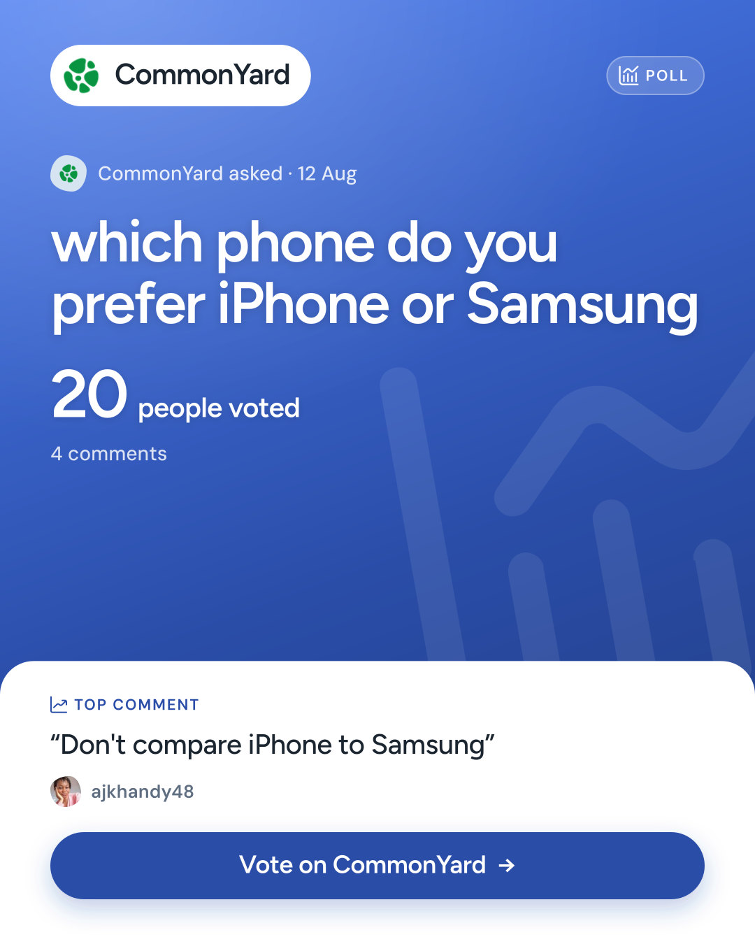which phone do you prefer iPhone or Samsung