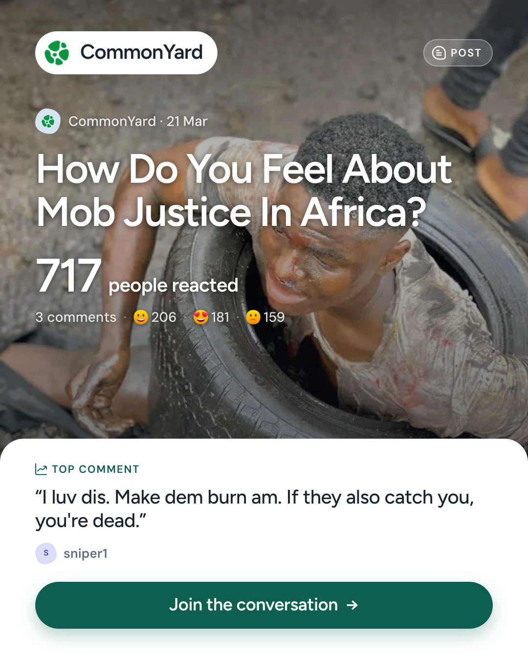 How Do You Feel About Mob Justice In Africa?