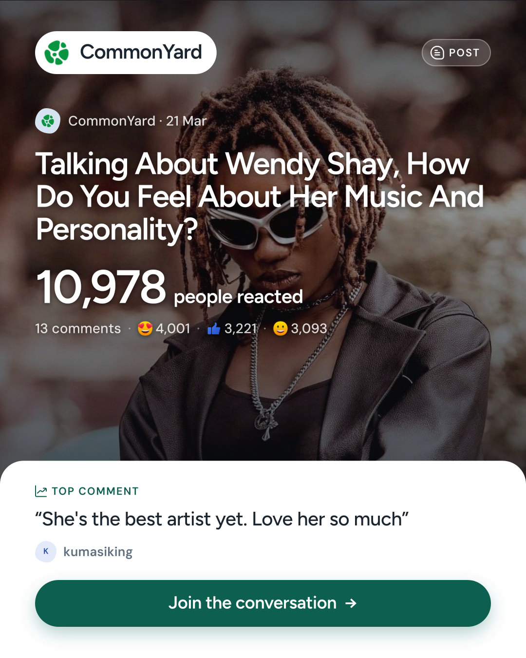 Talking About Wendy Shay, How Do You Feel About Her Music And Perso...