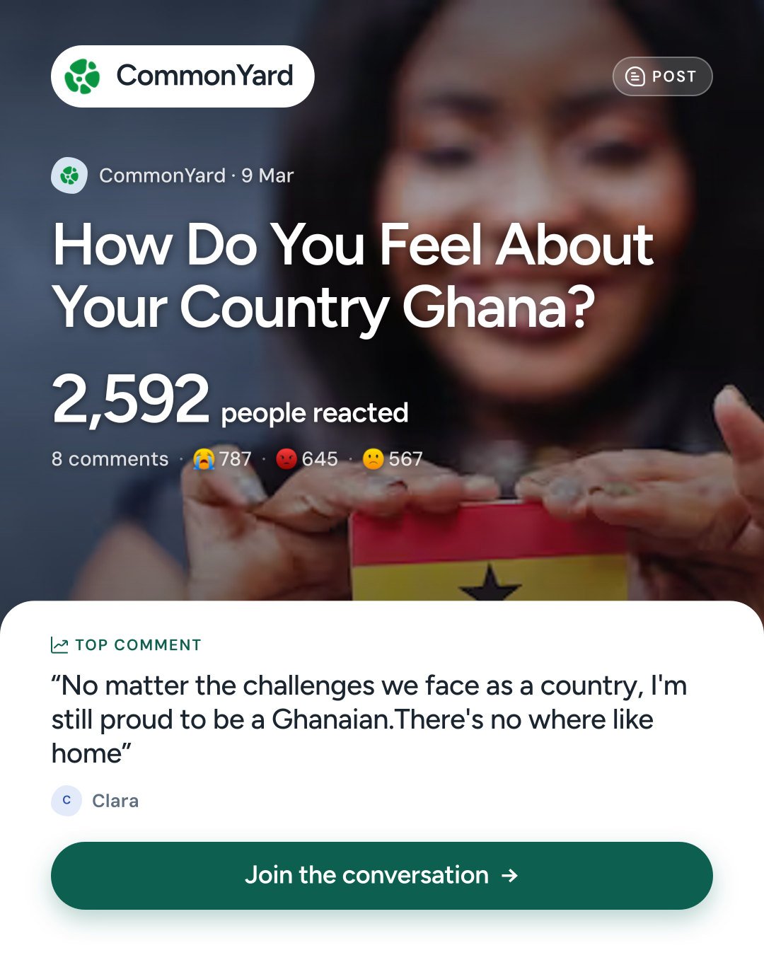 How Do You Feel About Your Country Ghana🇬🇭?